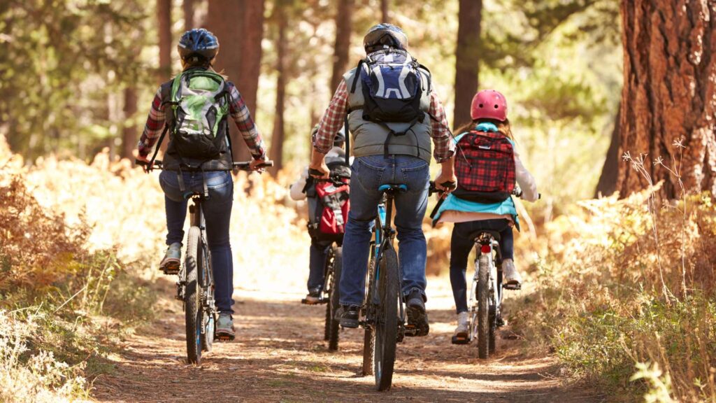 vélo en famille